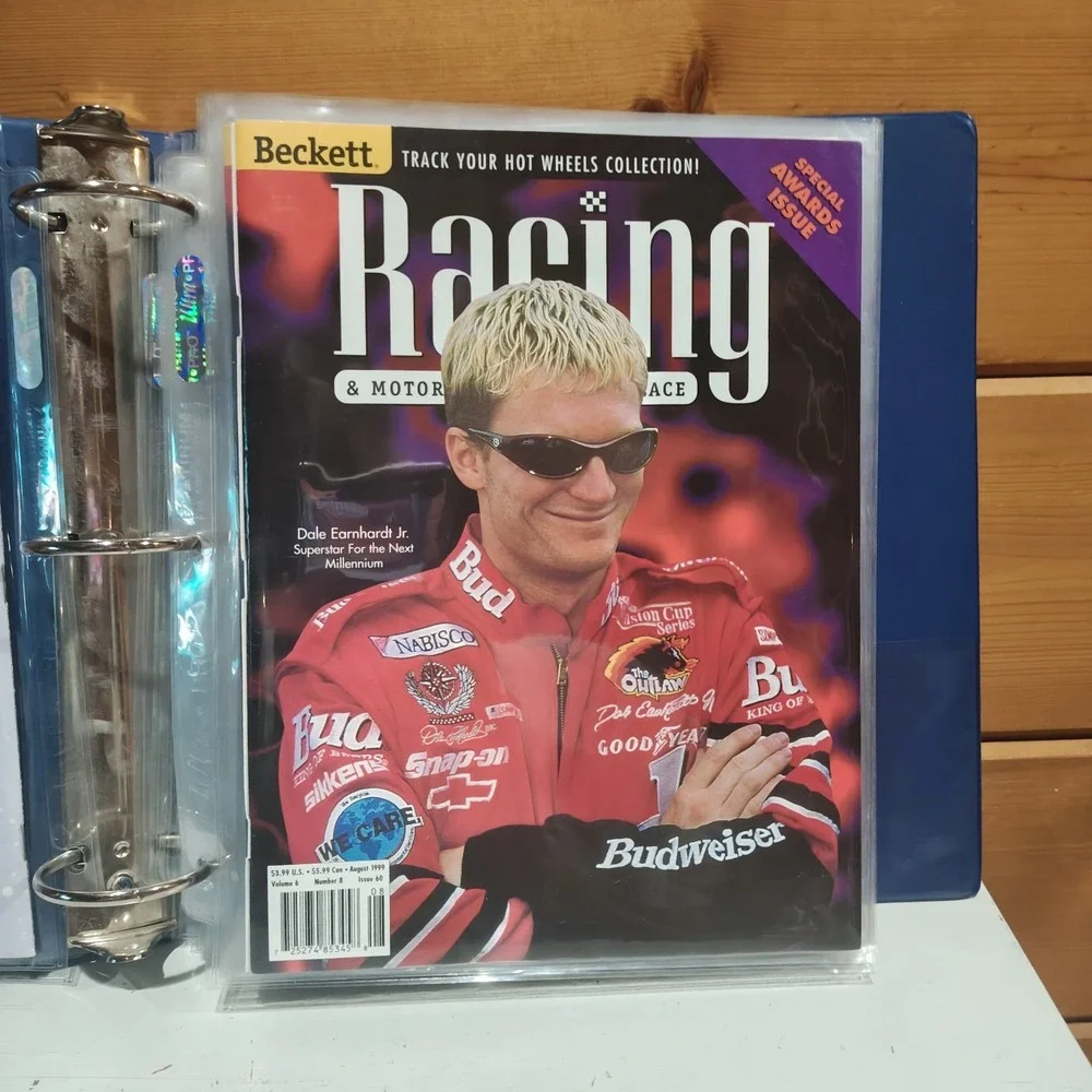 Vintage Beckett Racing Magazine August 1999 Near Mint Protective Sleeved